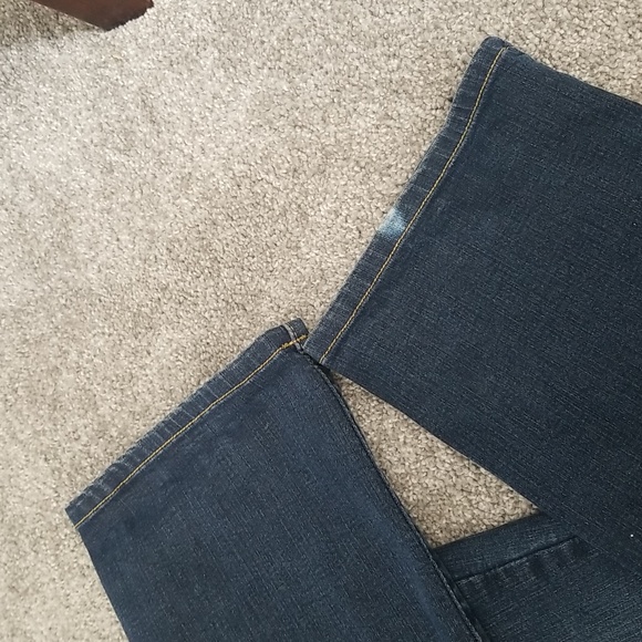 #O - Levi's Women Denizen Curvy Boot Cut Jeans In Deep Blue 26W 27.5L - Picture 8 of 11